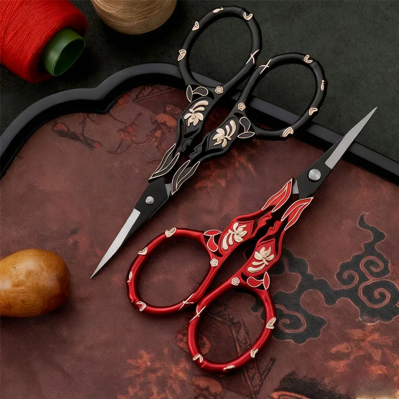 Embroidery Scissors Small - Kleermakersschaar voor kruissteek, draadtrimmer, theezaksnijder, theebladschaar,