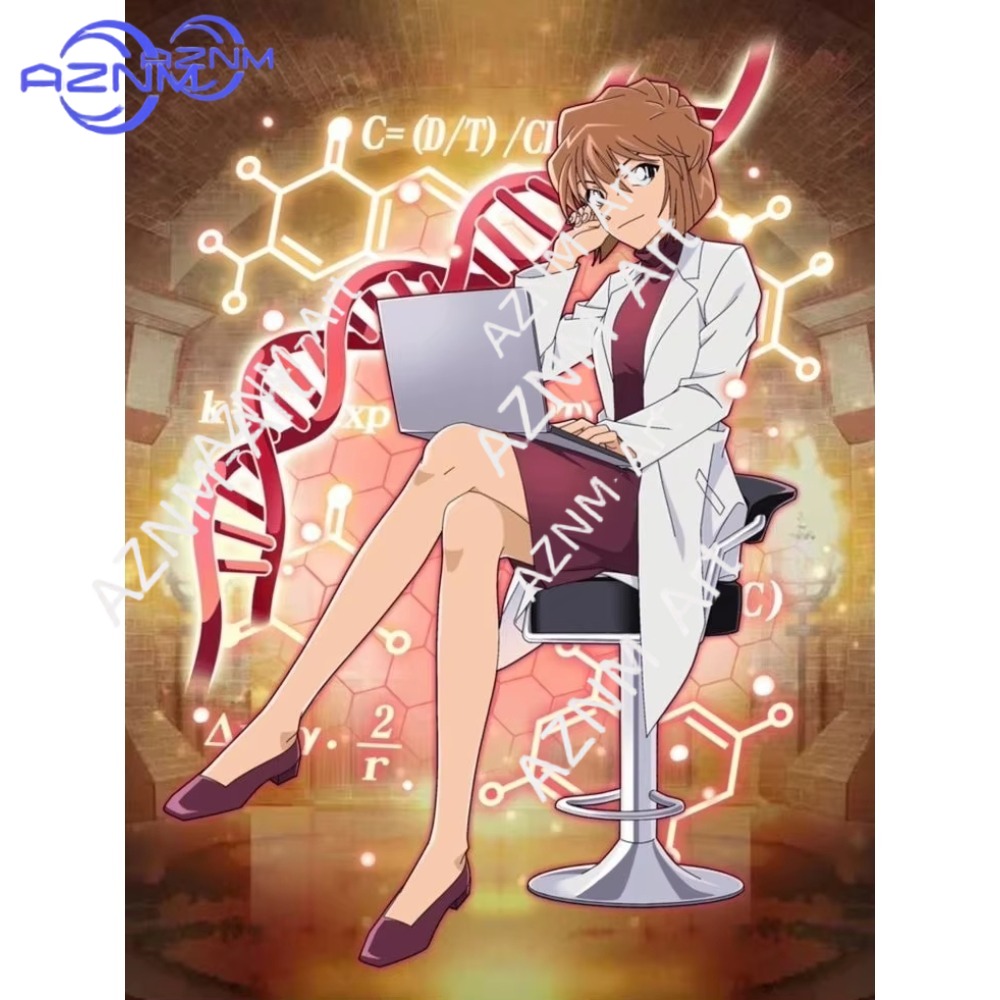 Embroidery Canvas - 1pc detective conan diamant schilderij anime
