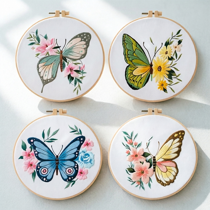 Embroidery Diy - 1 stuk 20x20 cm 7,87 inch