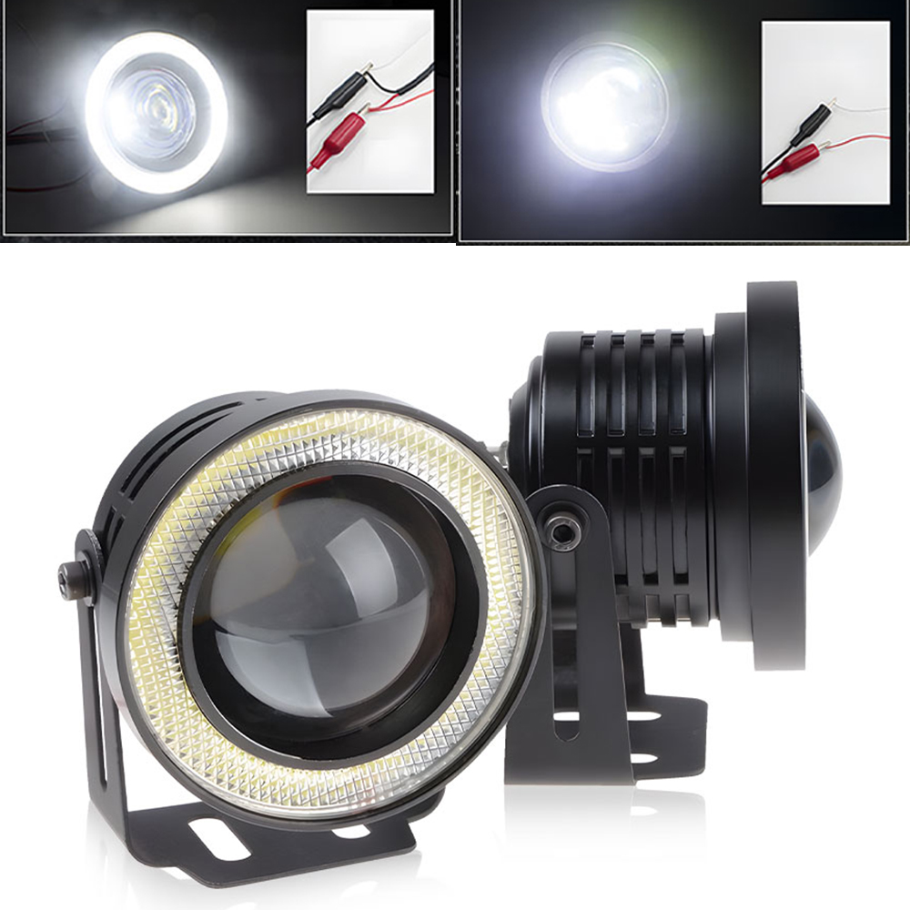 Embroidery Effect - 12V Angel Eye Auto Led Mistlicht