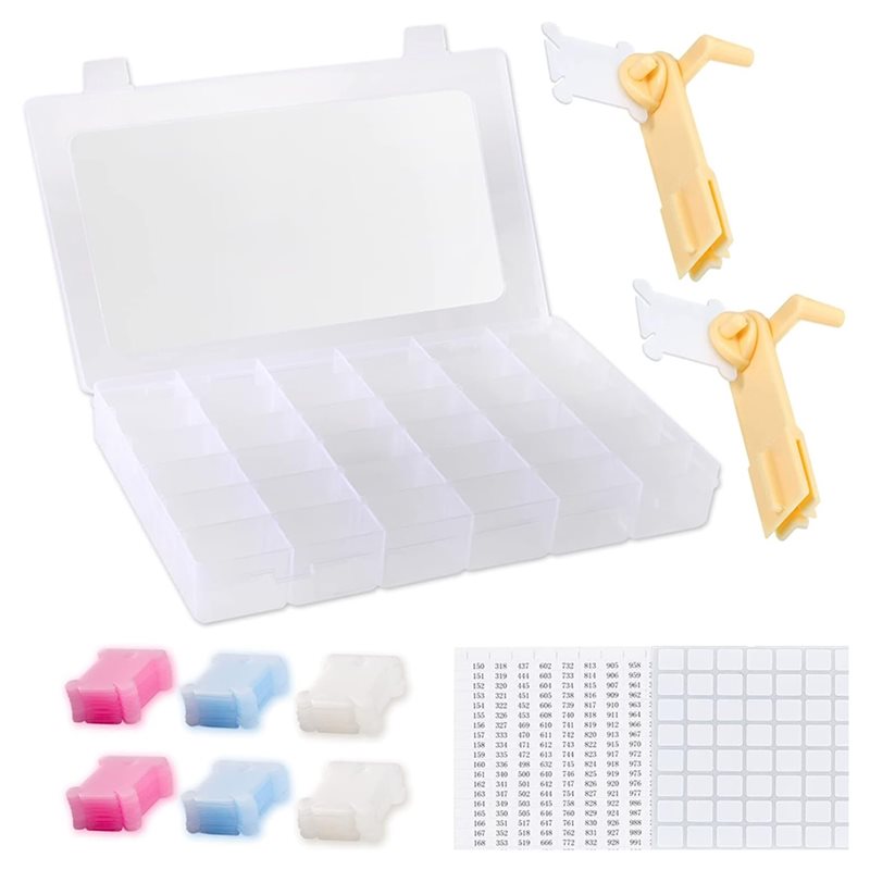 PORK-Floss Organizer Box met b - Embroidery Removal Tool recensie en prijs