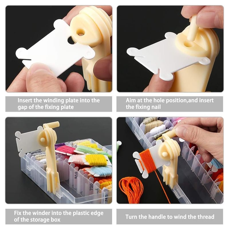 PORK-Floss Organizer Box met b - Embroidery Removal Tool recensie en prijs
