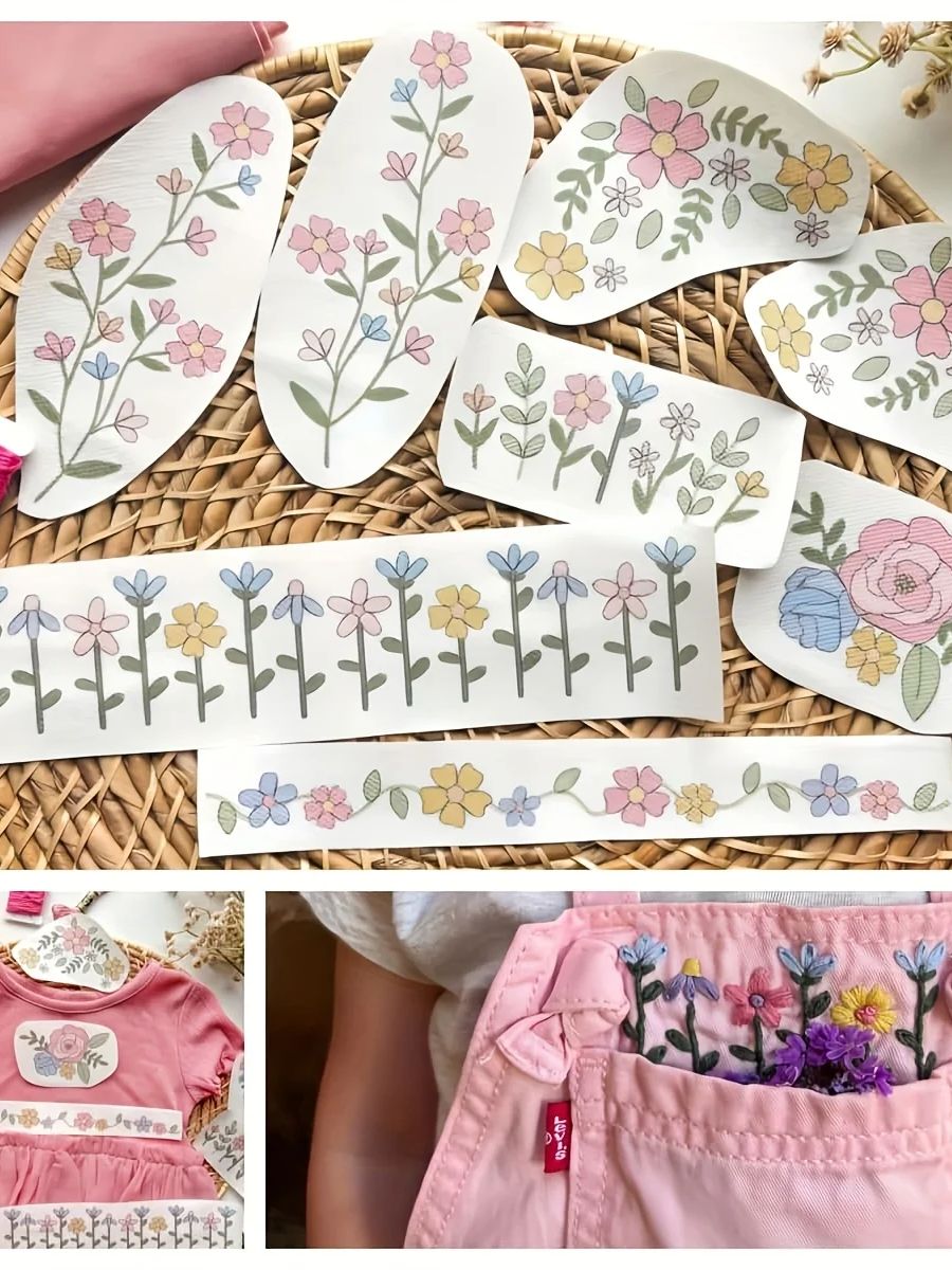 1 set van 8 stuks kleurrijke g - Embroidery Meaning recensie en prijs