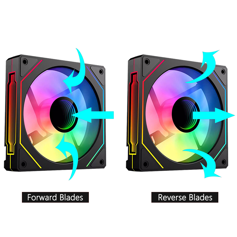 JUMPEAK MS120 120mm Case Fan 5 - Embroidery Effect recensie en prijs