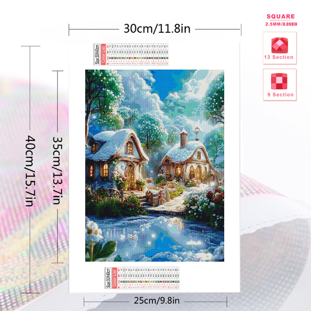 Momoart Diamond Painting Huis  - Embroidery Garden recensie en prijs