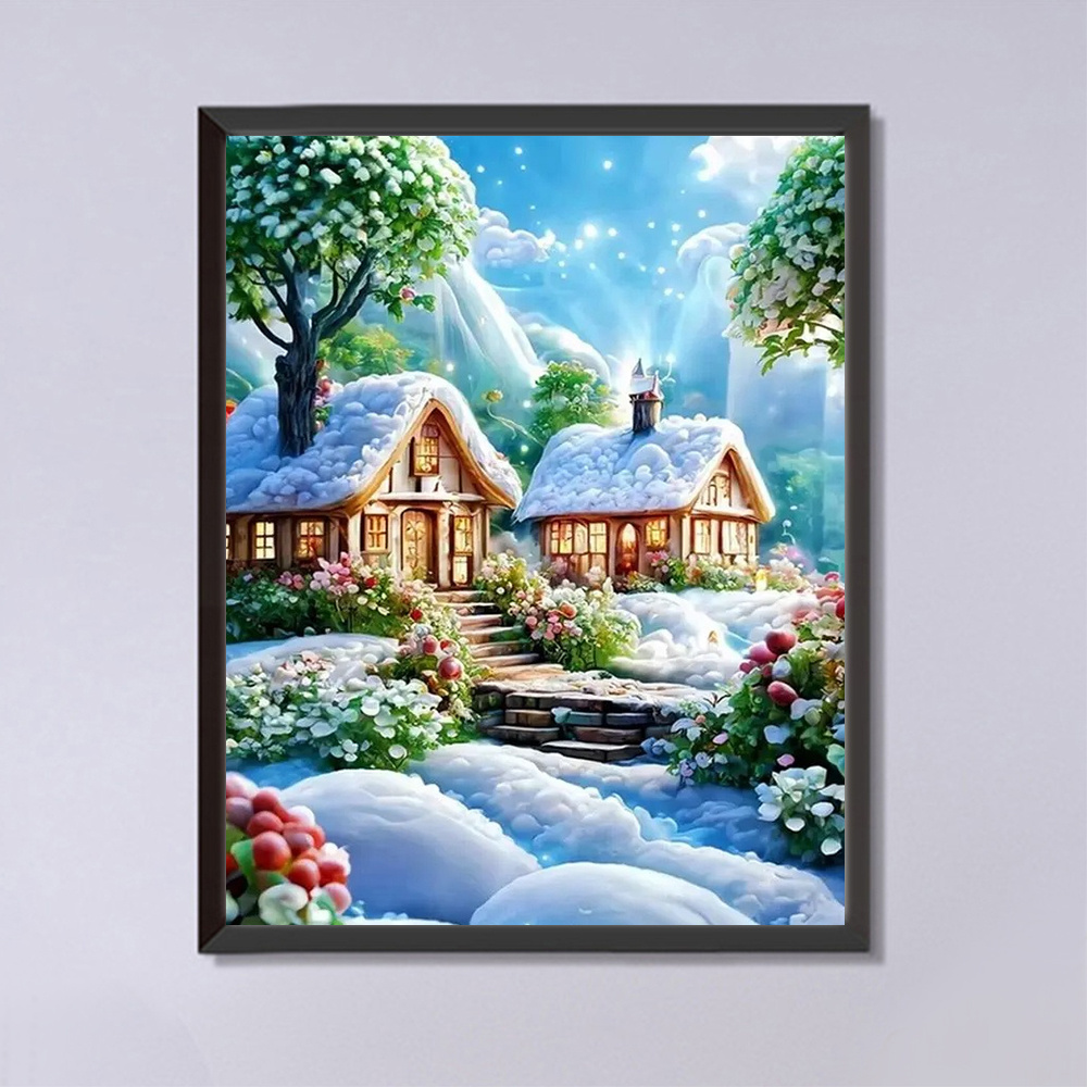 Momoart Diamond Painting Huis  - Embroidery Garden recensie en prijs