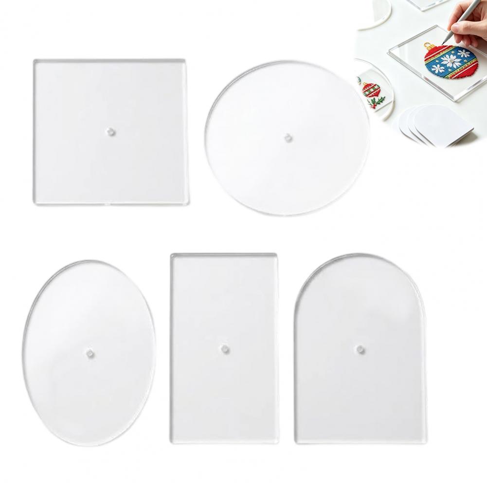 5-delige set acryl borduurpatr - Embroidery Canvas recensie en prijs
