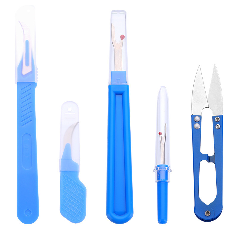 Naai-naadontknoopset blauw, na - Embroidery Removal Tool recensie en prijs