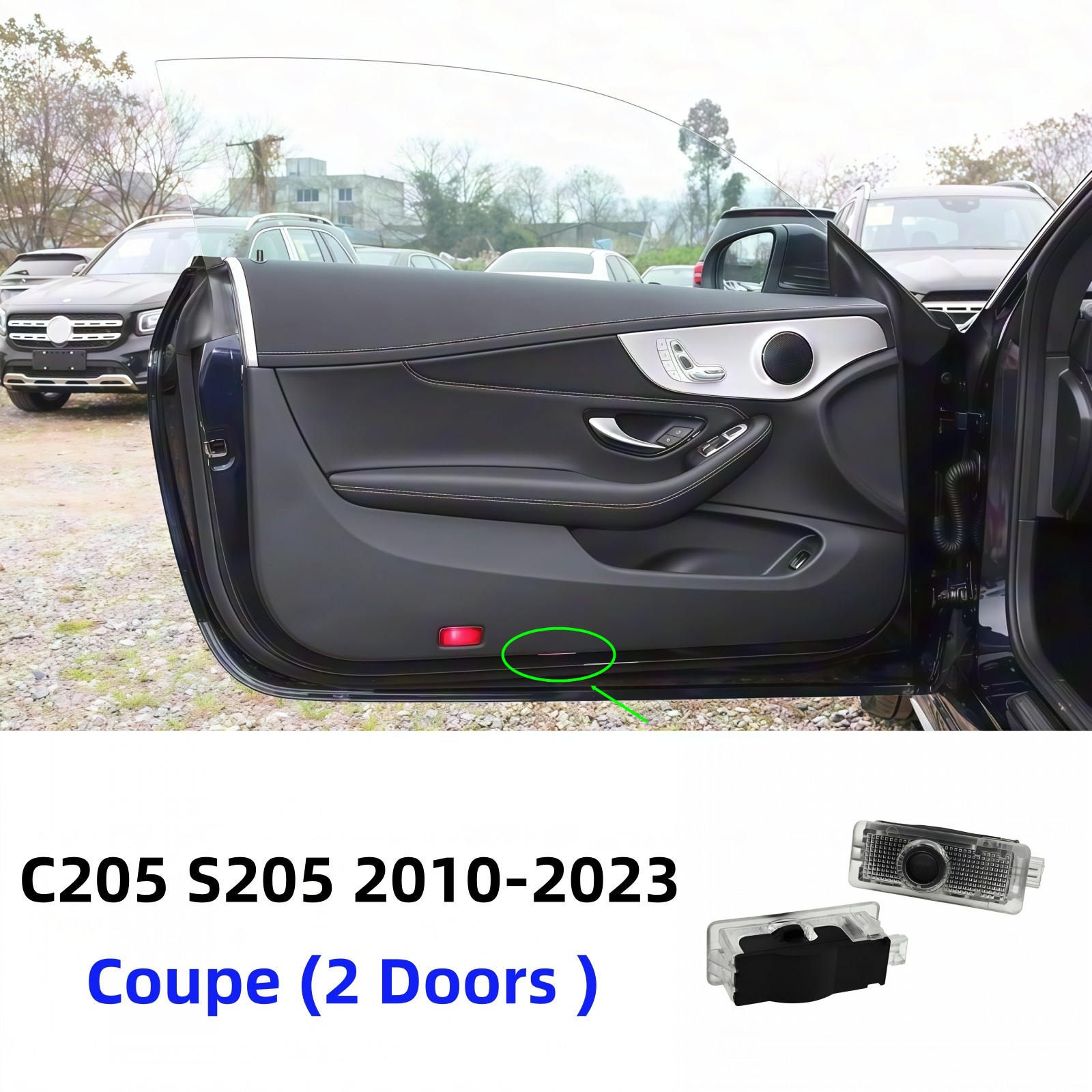 HD Accessoires LED Autodeur Pr - Embroidery Effect recensie en prijs
