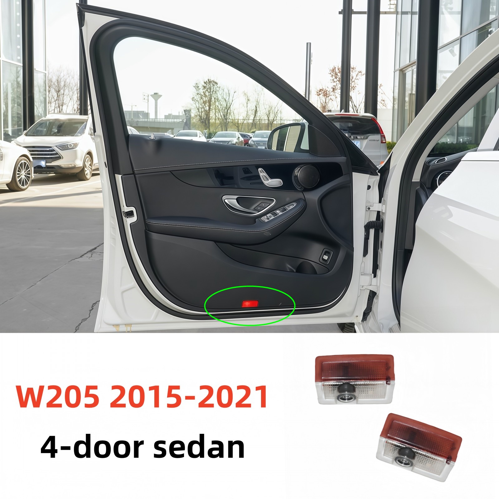 HD Accessoires LED Autodeur Pr - Embroidery Effect recensie en prijs