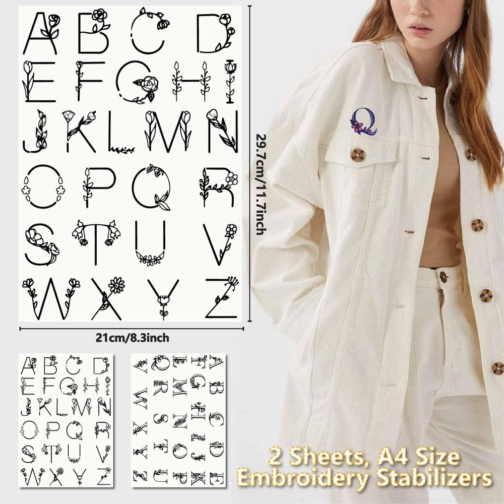 Letter A-Z Wateroplosbare bord - Embroidery Letter recensie en prijs