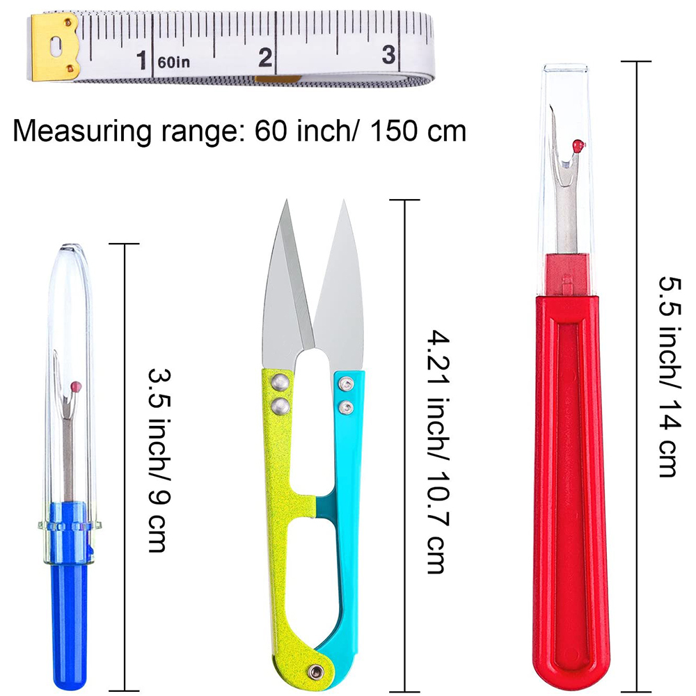 7 Stuks Naaien Tornmesje Kit D - Embroidery Removal Tool recensie en prijs