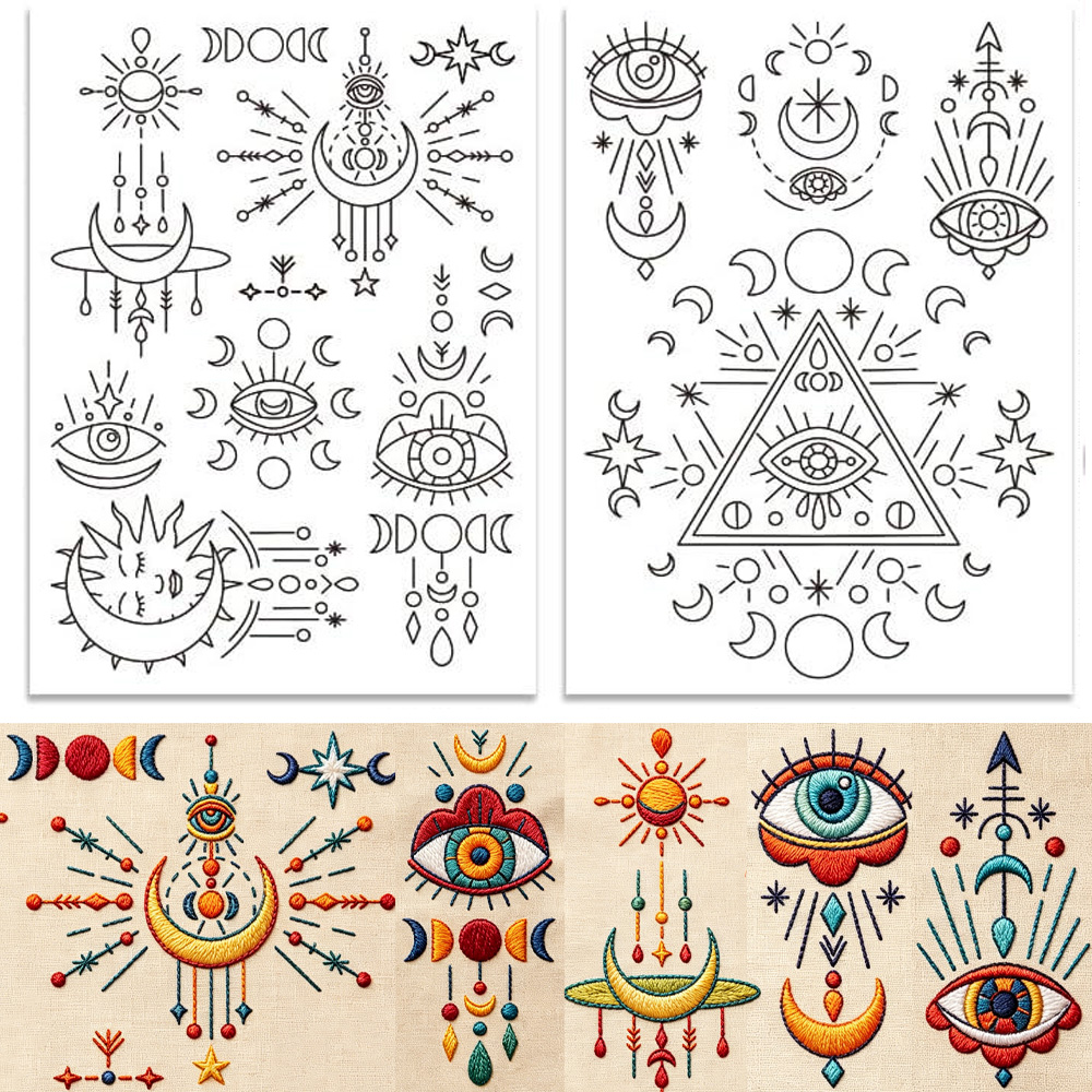 Stick And Stitch Mystieke Zon  - Embroidery Meaning recensie en prijs