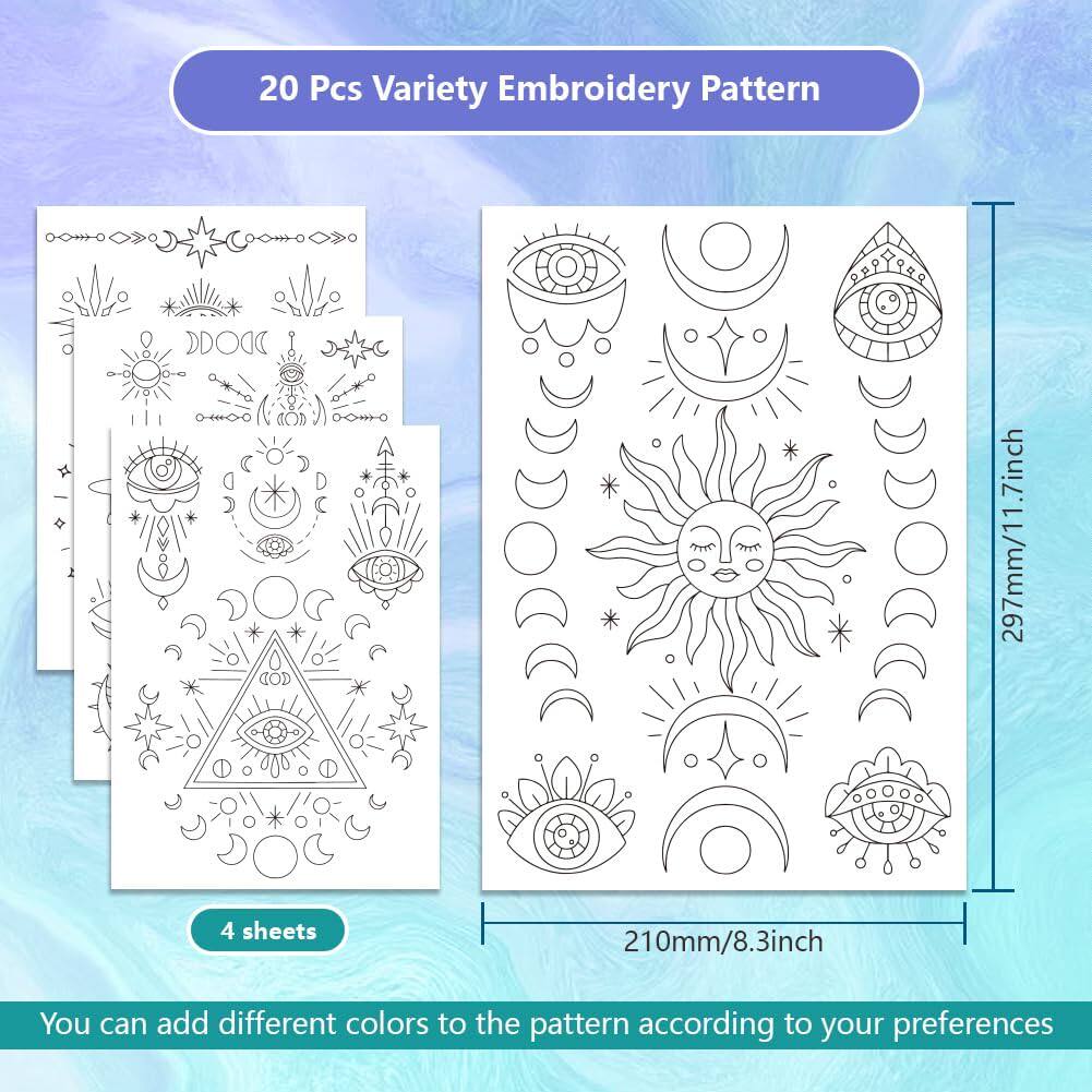 Stick And Stitch Mystieke Zon  - Embroidery Meaning recensie en prijs