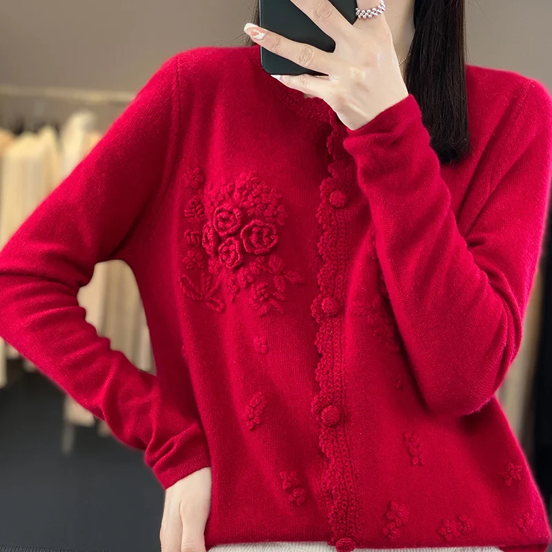 Dames 100% puur kasjmier vest  - Embroidery Thread Yarn recensie en prijs