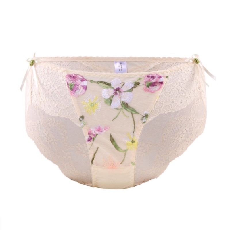 Kant doorzichtige dames sexy l - Embroidery Flower recensie en prijs