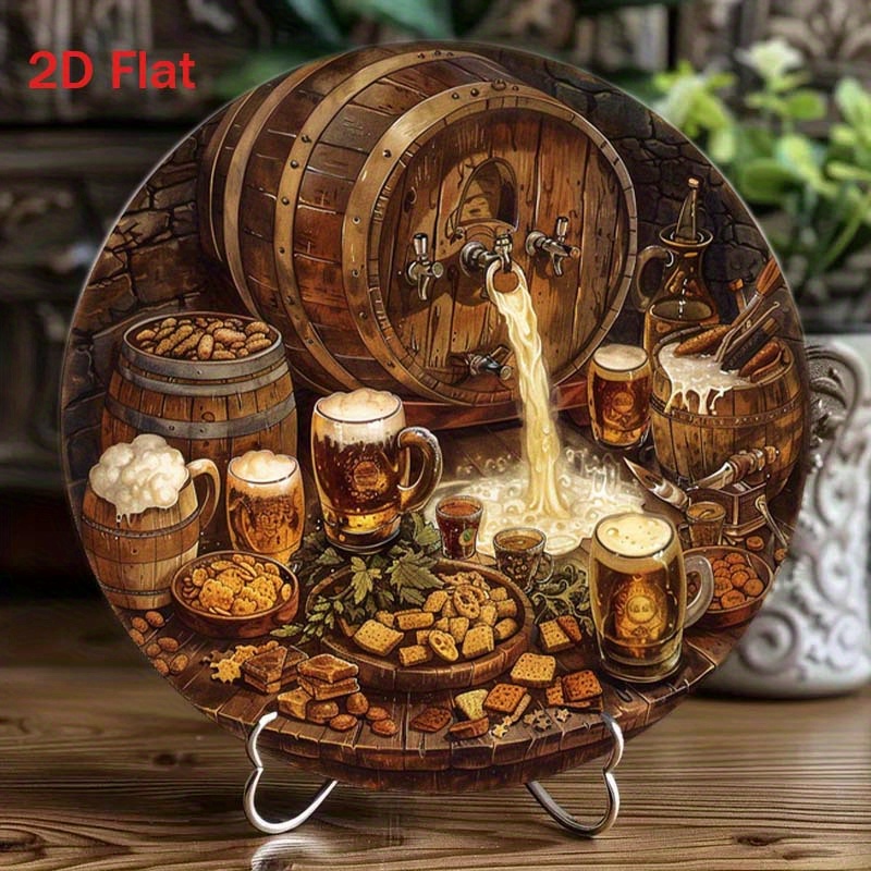 1Pc Ronde 2D Platte Aluminium  - Embroidery Garden recensie en prijs