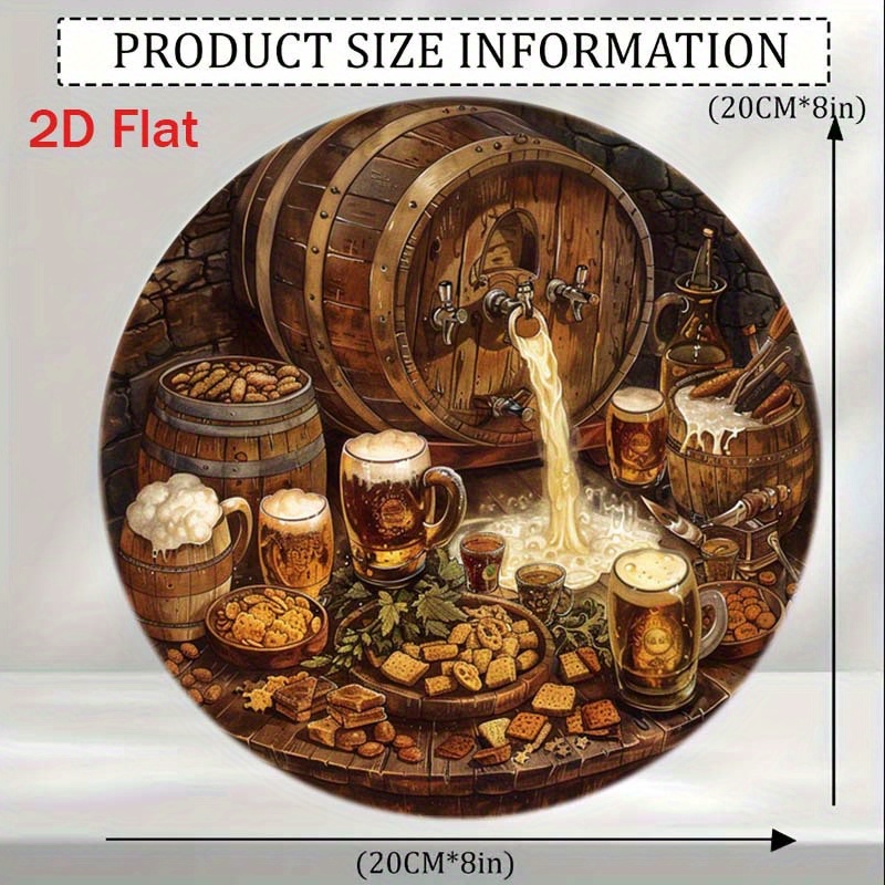 1Pc Ronde 2D Platte Aluminium  - Embroidery Garden recensie en prijs