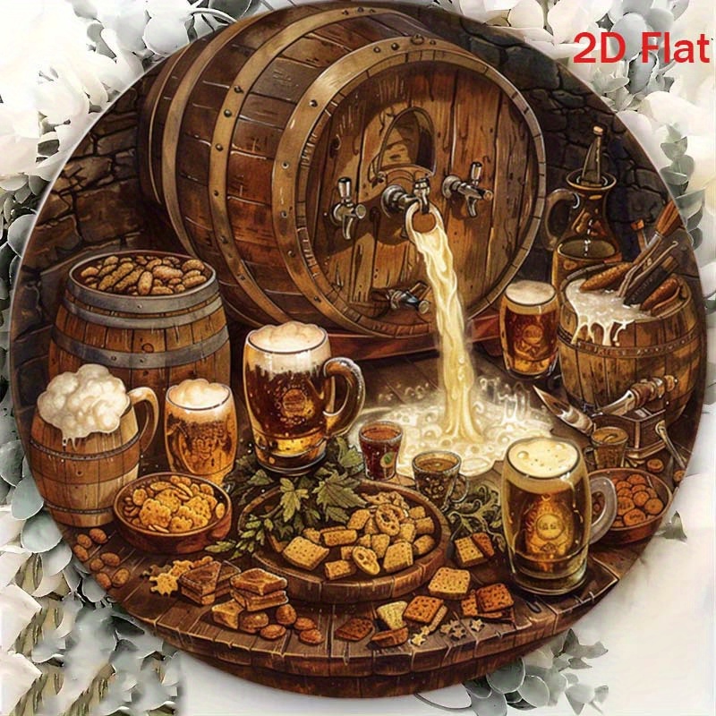 1Pc Ronde 2D Platte Aluminium  - Embroidery Garden recensie en prijs