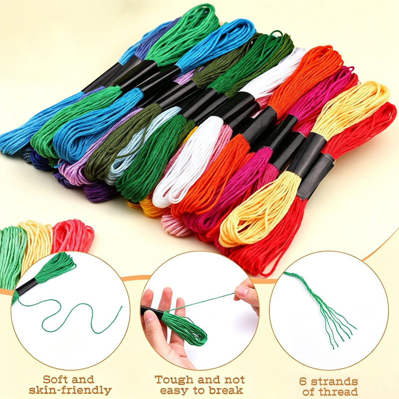 Borduurgaren Floss 12/24/36/50 - Embroidery Meaning recensie en prijs