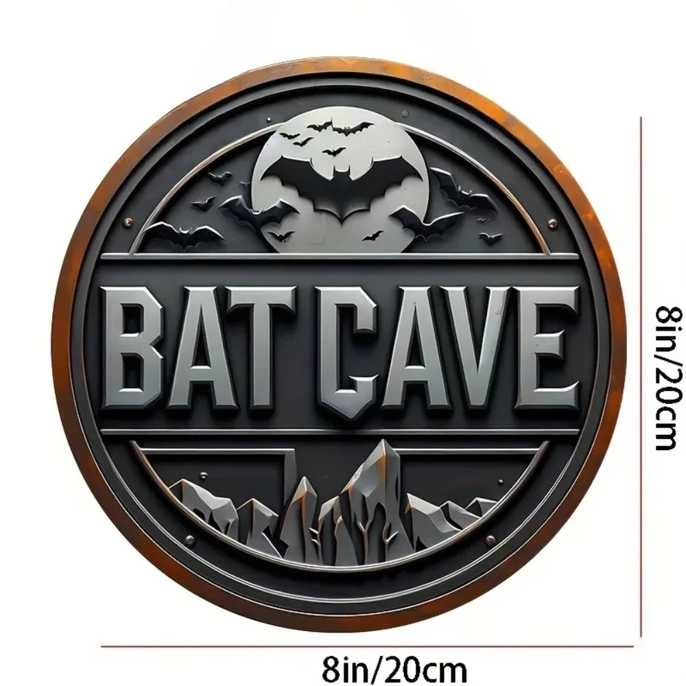 Vintage Batcave metalen bord - - Embroidery Garden recensie en prijs