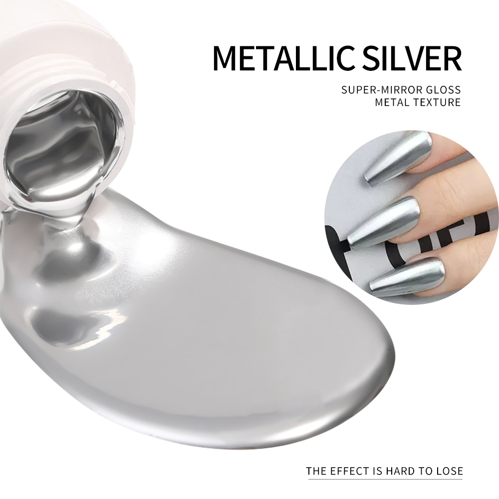 5ml Zilver Goud Metallic Gel N - Embroidery Effect recensie en prijs