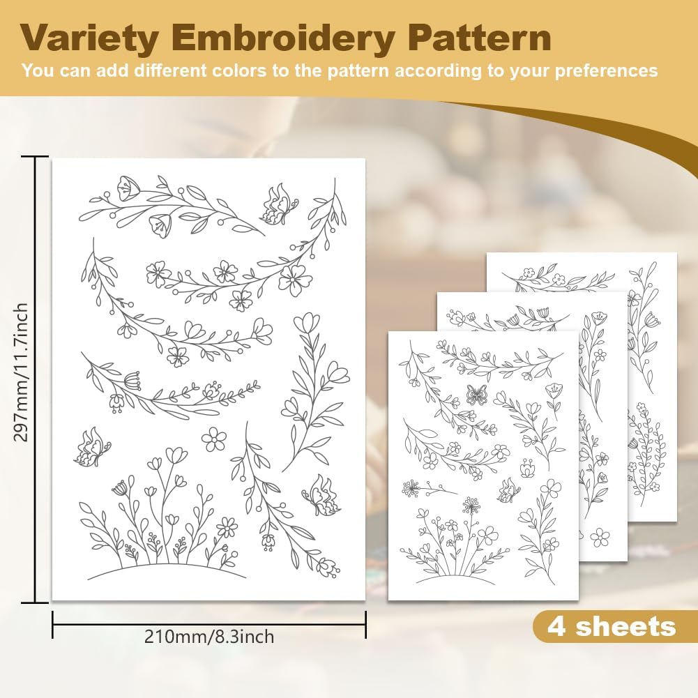 Wateroplosbaar borduurstabilis - Embroidery Meaning recensie en prijs