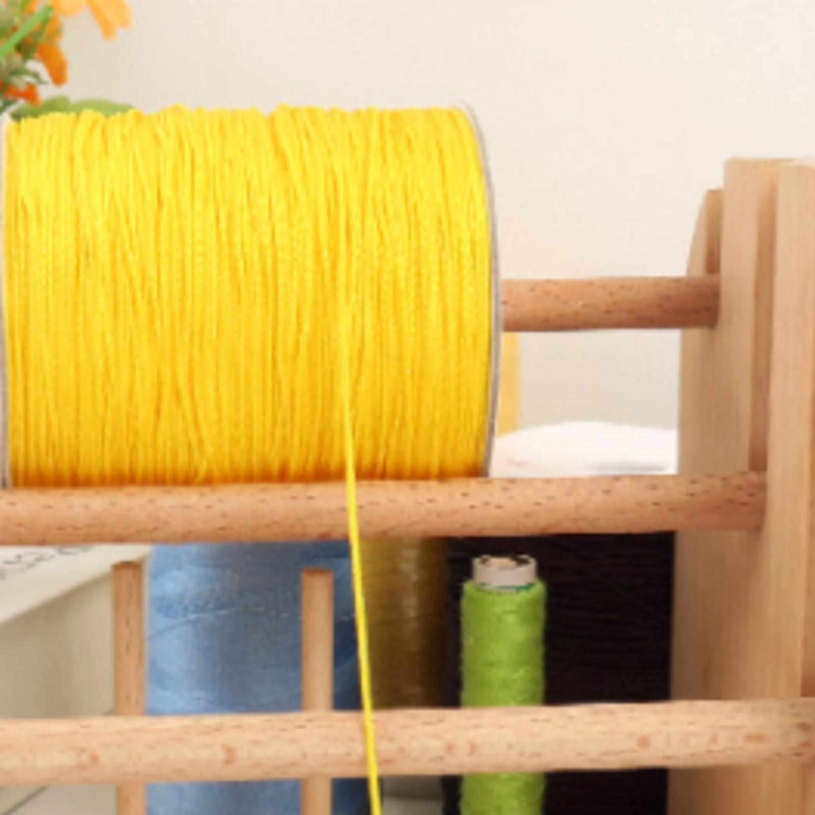 Compacte beukenhouten draadhou - Embroidery Thread Yarn recensie en prijs