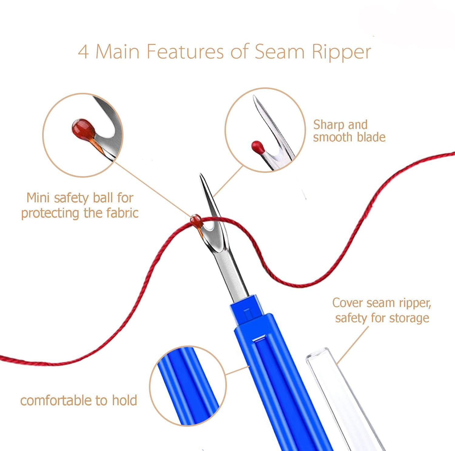 Naaien Tornmesje Kit Naaien St - Embroidery Removal Tool recensie en prijs