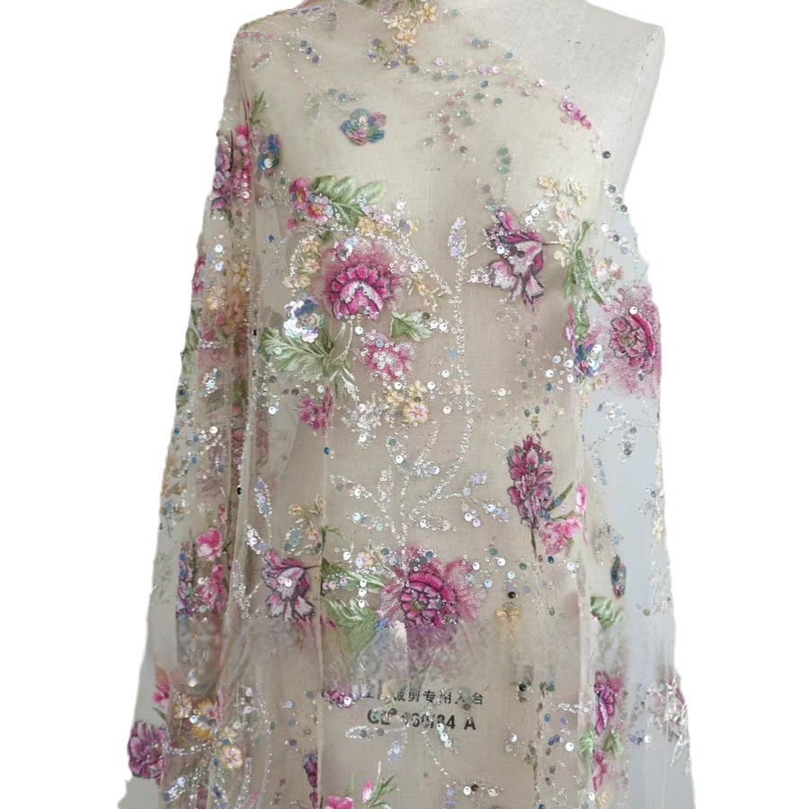 1M 120Cm Breed Luxe Kralen Kan - Embroidery Jersey recensie en prijs