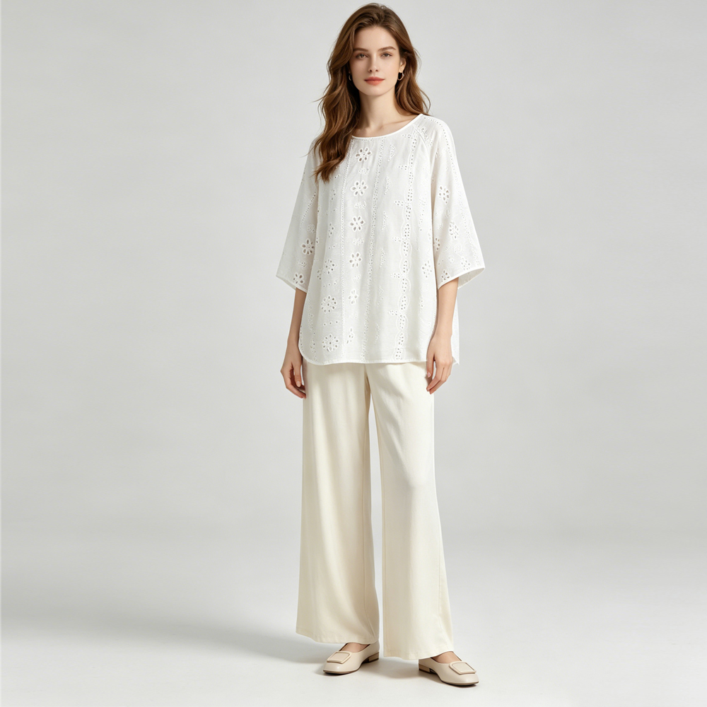 Grote maten witte holle borduu - Embroidery Jersey recensie en prijs