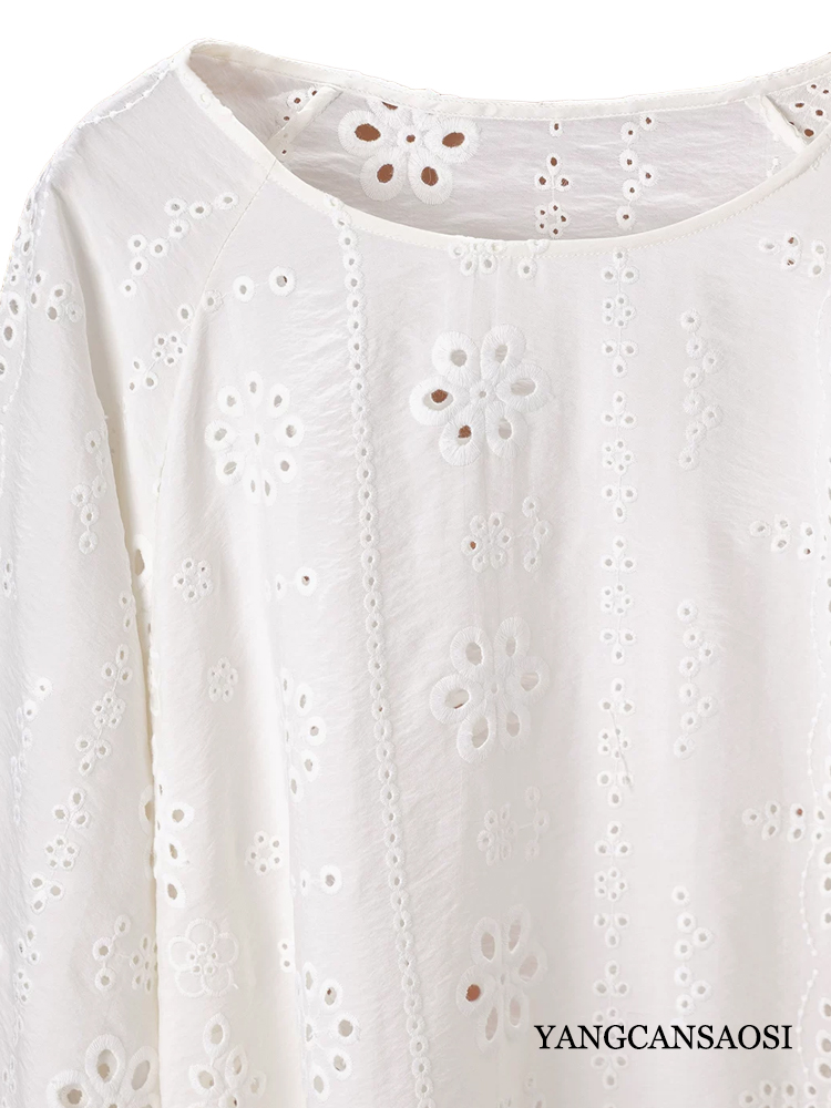 Grote maten witte holle borduu - Embroidery Jersey recensie en prijs