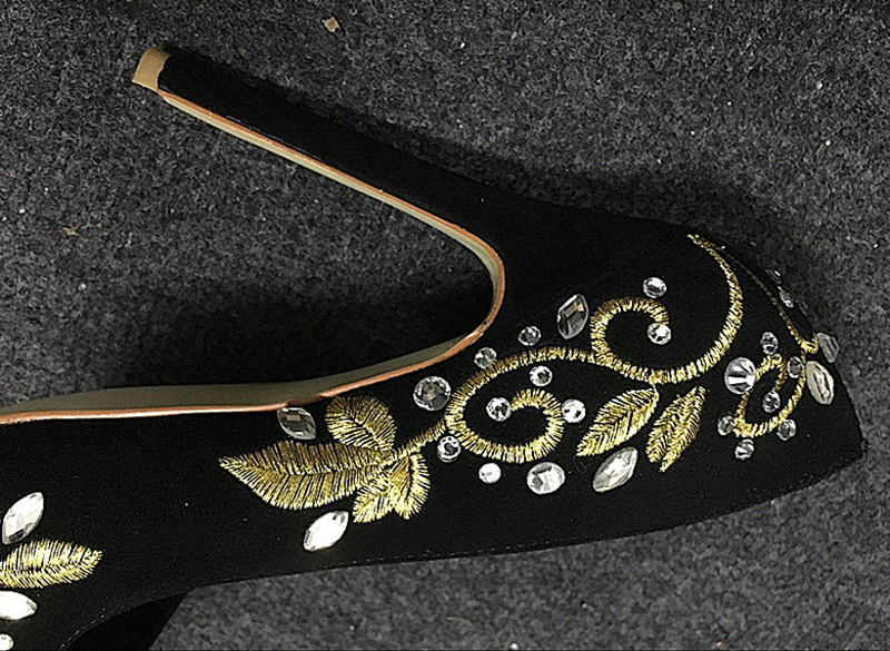 Bling Strass Goud Zilver Bloem - Embroidery Flower recensie en prijs