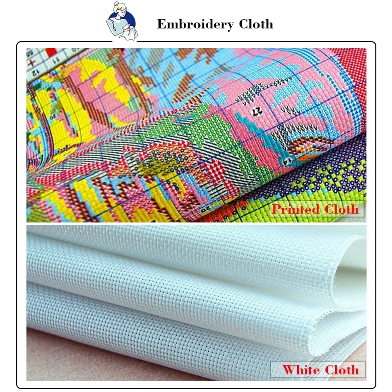 Gestempeld borduurpakket Aida  - Embroidery Garden recensie en prijs