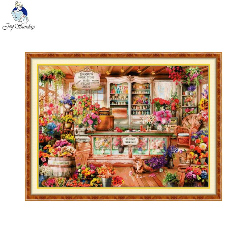 Vreugde Zondag Bloemenwinkel P - Embroidery Meaning recensie en prijs