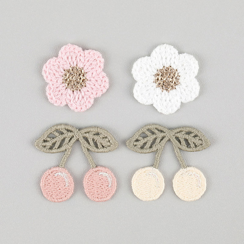 20 stuks roze witte kersenbloe - Embroidery Letter M recensie en prijs