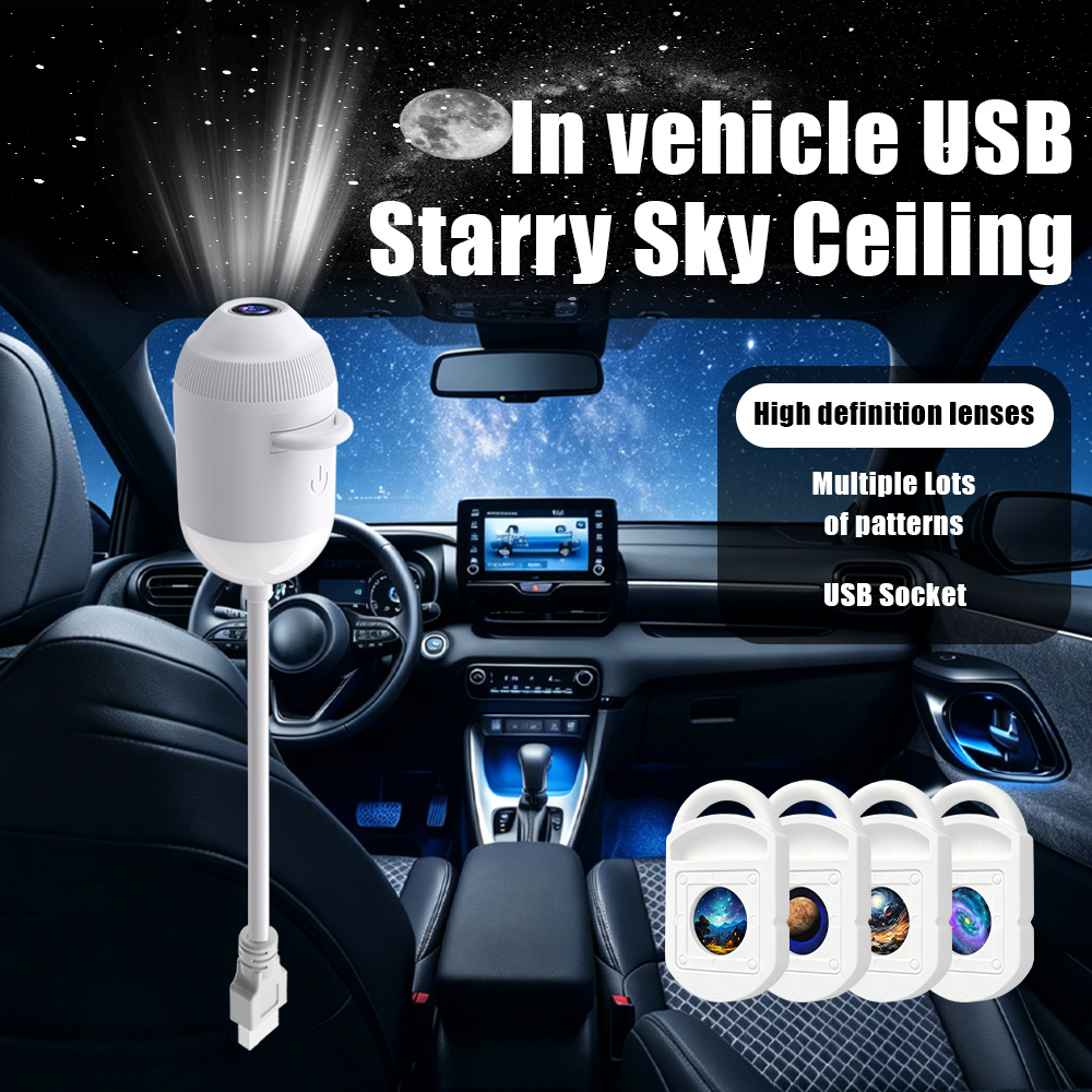 Auto USB Sterrenprojectorlamp  - Embroidery Effect recensie en prijs
