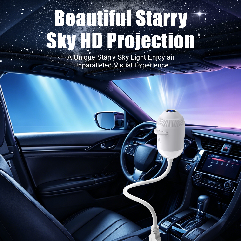 Auto USB Sterrenprojectorlamp  - Embroidery Effect recensie en prijs
