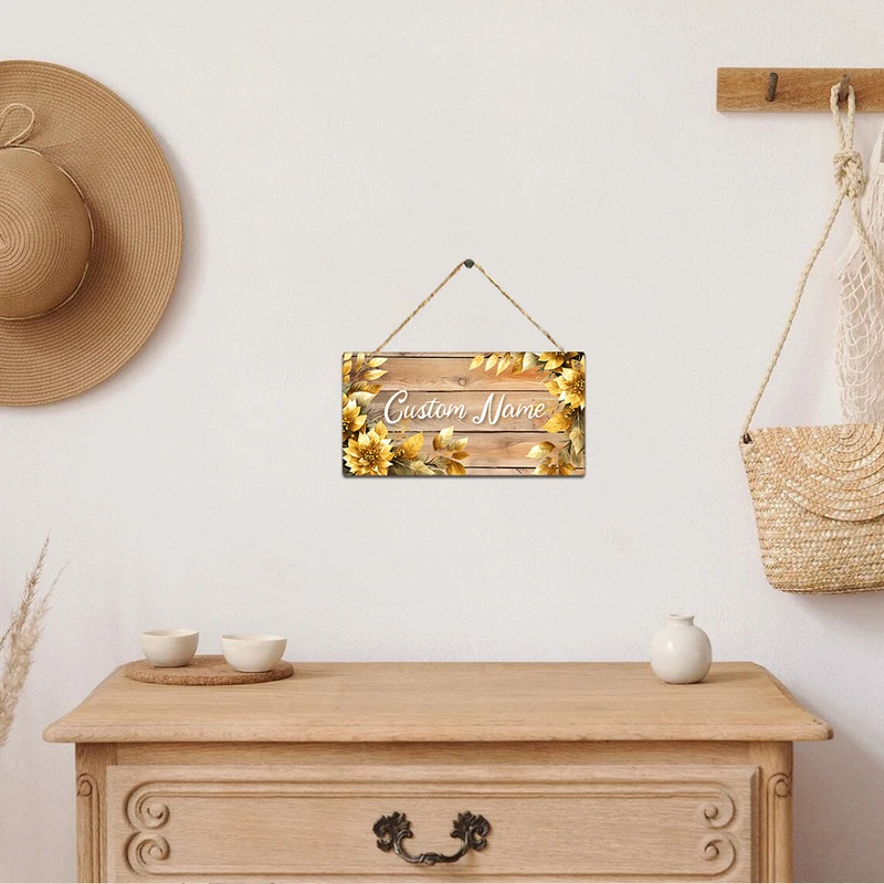 Op maat gemaakt deurbord met n - Embroidery Garden recensie en prijs