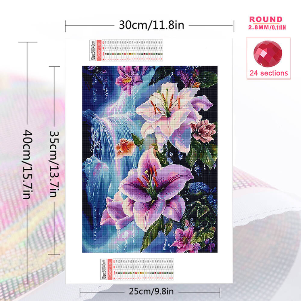 Evershine Diamond schilderij l - Embroidery Flower recensie en prijs