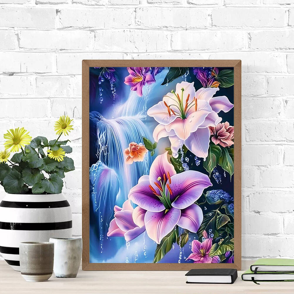 Evershine Diamond schilderij l - Embroidery Flower recensie en prijs