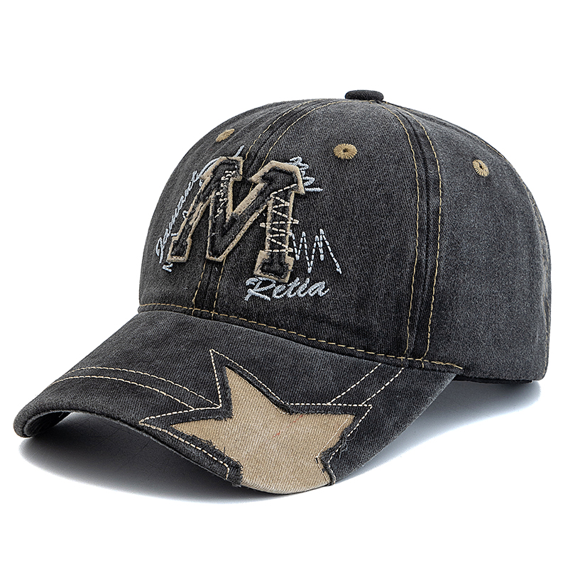 Hete Aanbieding Unisex Retro B - Embroidery Letter M recensie en prijs